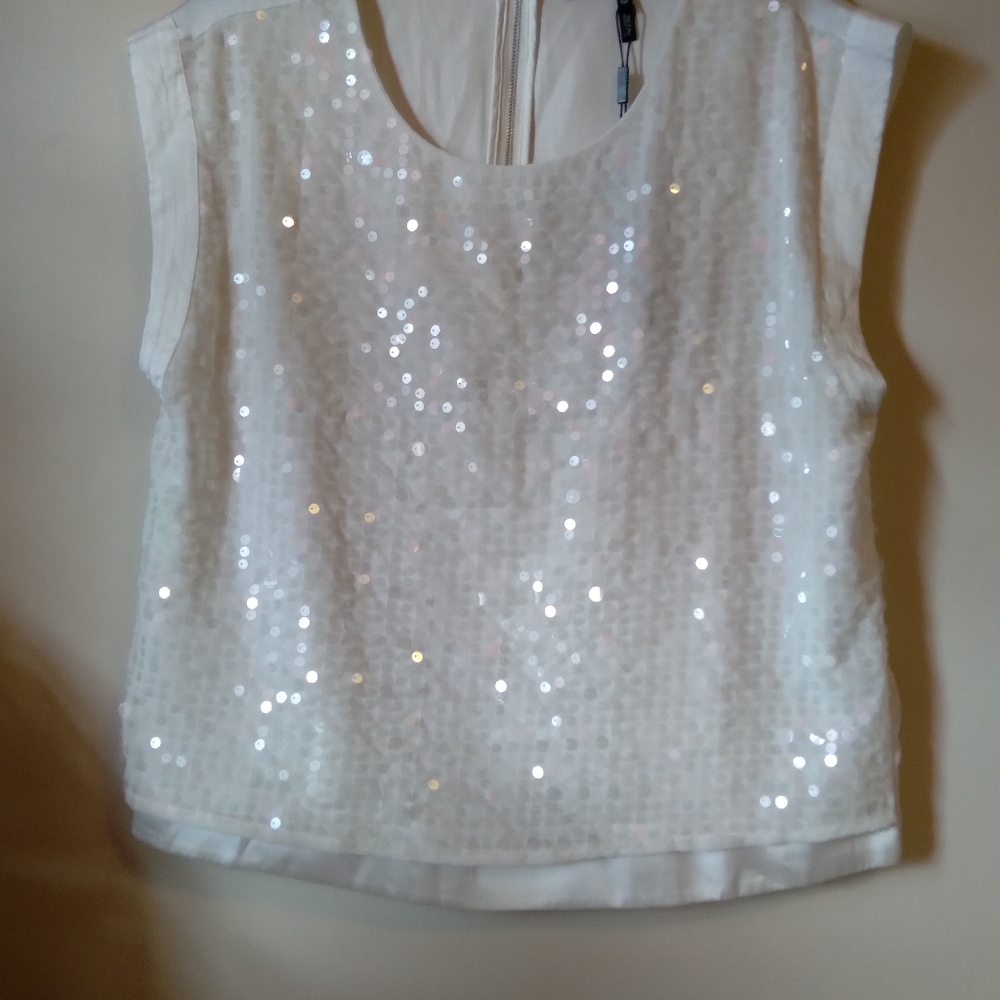 Robert Rodriguez Sequins Top